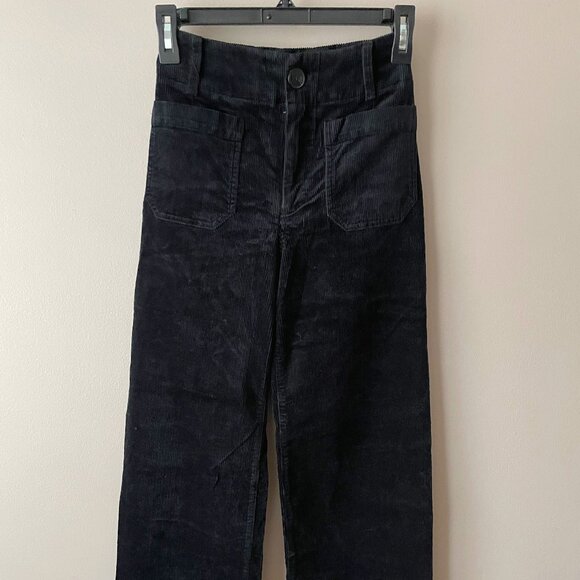 Anthropologie The Colette Corduroy Full-Length Wide-Leg Pants by Maeve size 23 - Picture 6 of 10